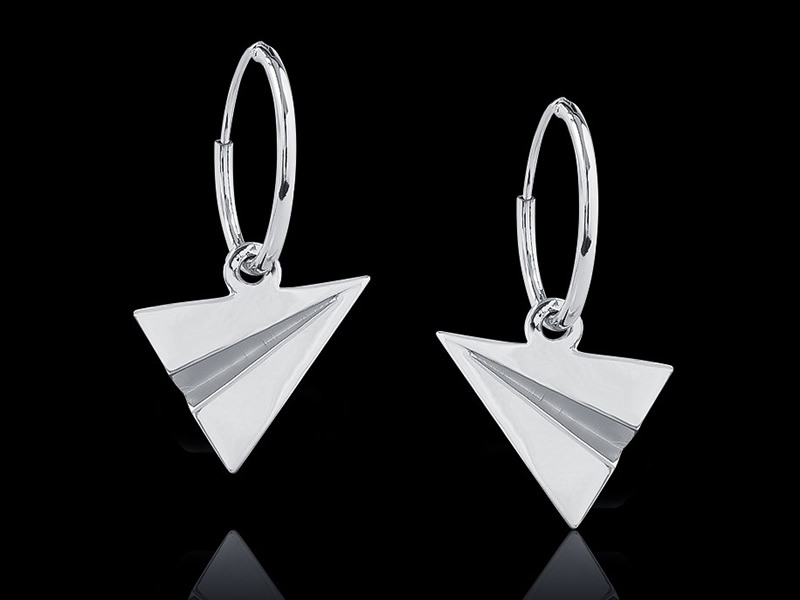 Ohrhänger "Origami Flieger"