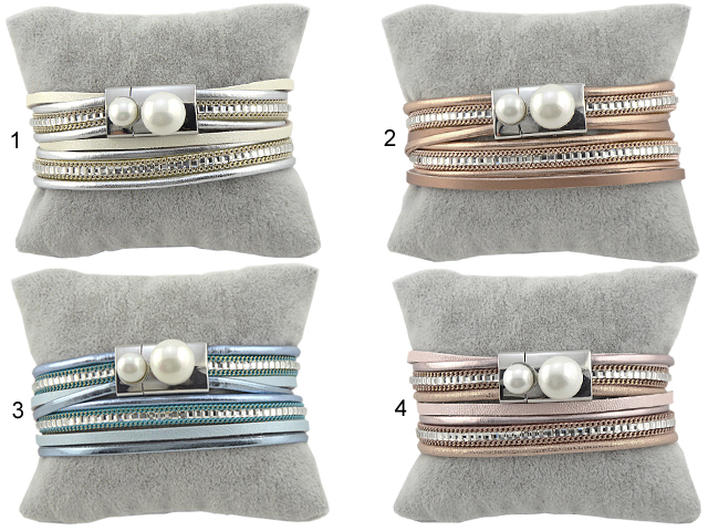 LEDERARMBAND "FIBI"