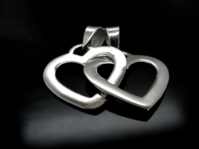 Anhänger "Doppelherz"