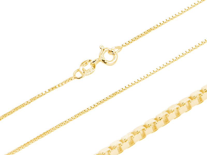 Venezianerkette vergoldet (42 cm)