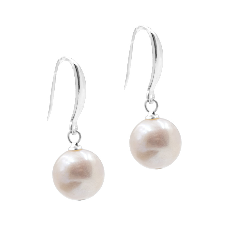 Ohrhänger Süßwasserperle (10 mm)