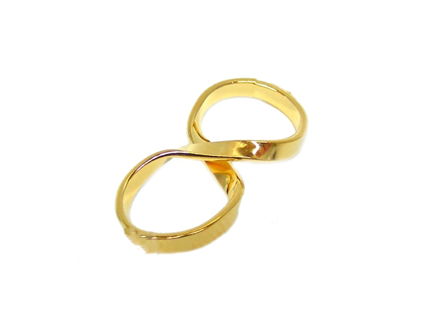 Anhänger Infinity vergoldet