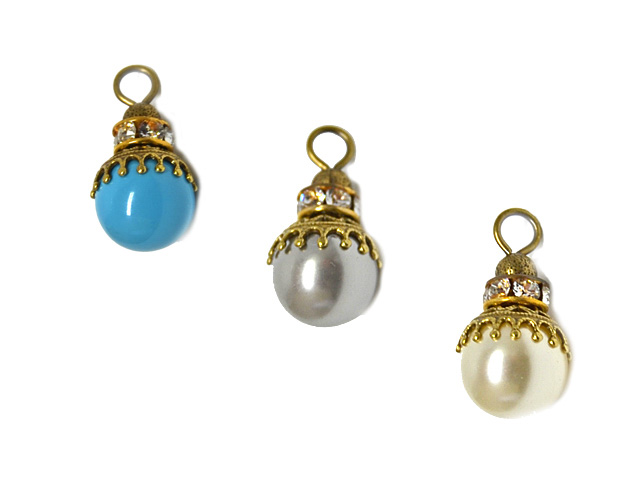 Anhänger Penelope mit Premium Perle in 10 mm