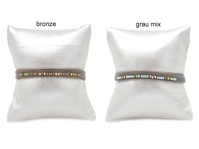 Lederarmband Maira (17.5 cm)