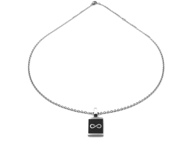 Edelstahl Kette ''Infinity'' (45+5cm)
