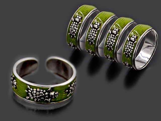 Zehenring "Schildkröte" (4 Stück)