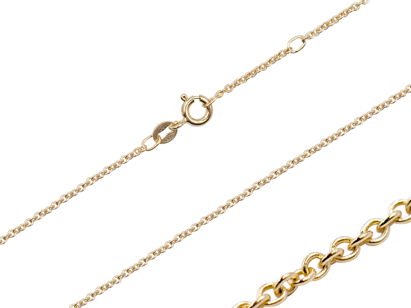 Rolokette vergoldet (40 cm) / (3er Set)