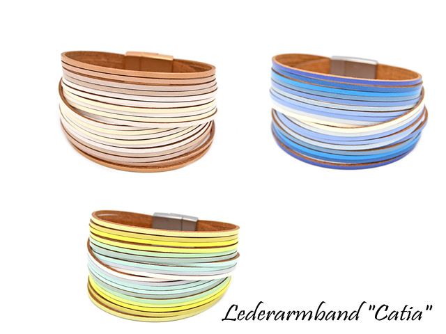 Lederarmband Catia (18 cm)