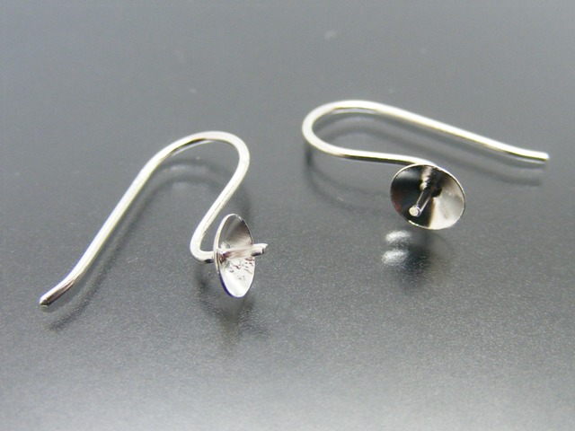 Ohrhaken mit Teller (5 Paar)