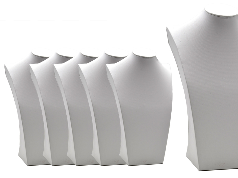 Deko-Büste weiß, mittel