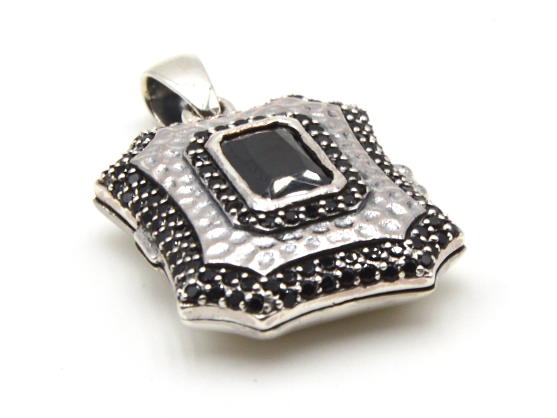 Anhänger Medaillon mit Black Onyx