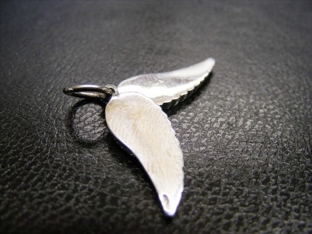 Anhänger Doppelflügel Rückseite