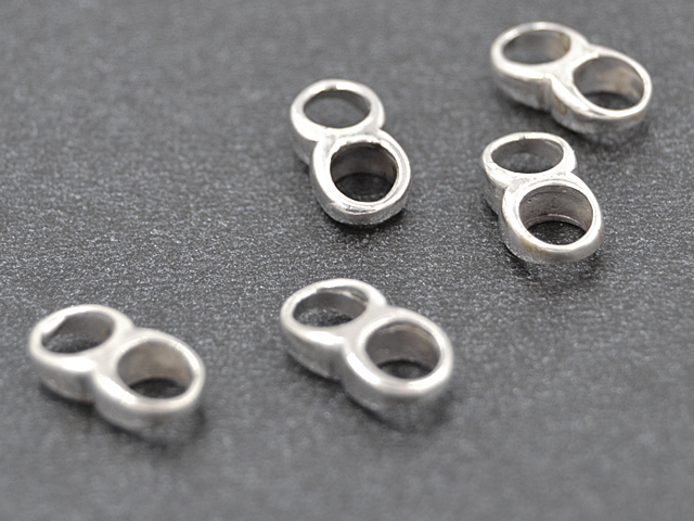 Doppelöse für Freundschaftsarmband (5er Pack)