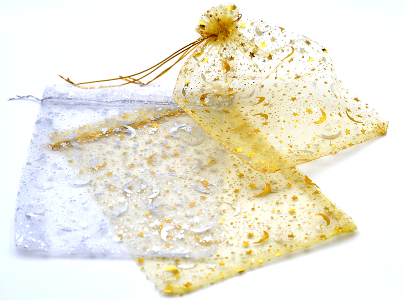 Organzaverpackungen ( 100 Stück) (23 x 17 cm)