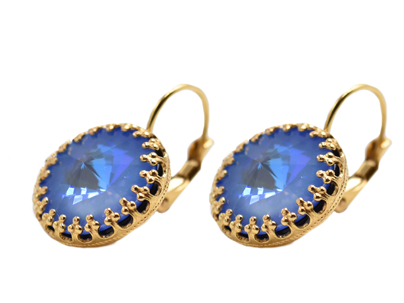 Ohrhänger Bohemian vergoldet