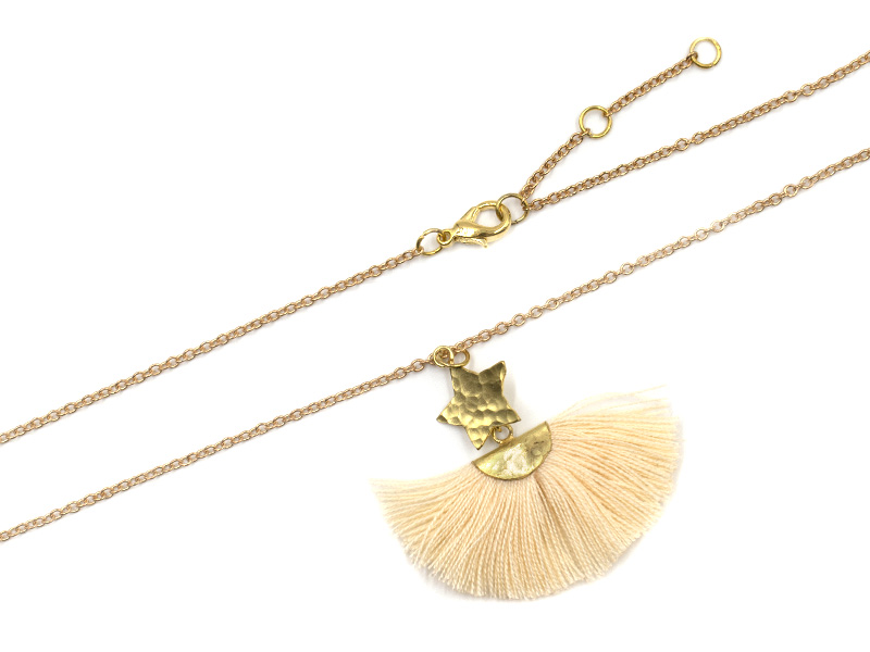 Kette Shirin mit Stern (41 cm + 4.0 cm)